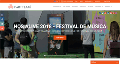 Desktop Screenshot of partteams.com
